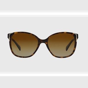 Prada Women's SPR01O Havana/Gold Fashion Polarized Sunglasses**see description